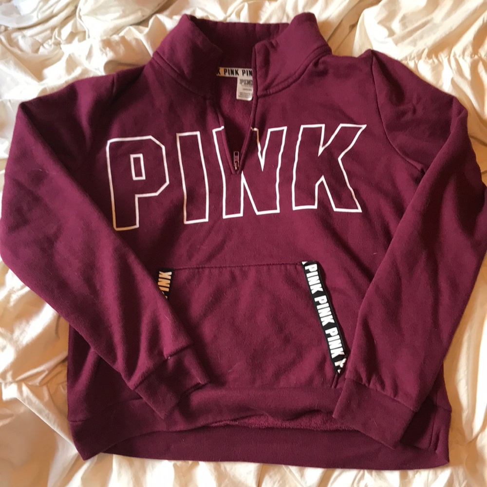 Pink Maroon pull over